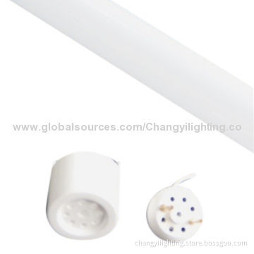 9W LED T8 Tubes, 1,200mm, Good-quality, 50,000H Lifespan, without Spots and Dark Area